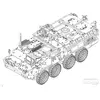 Image de Maquette M1130 Stryker Command Vehicle 1/72 - Trumpeter Maquette militaire - Trum07423
