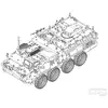 Image de Maquette M1134 Stryker Anti- Tank Guided Missile (ATGM) 1/72 - Trumpeter Maquette militaire - Trum07425