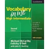 Image de Vocabulary in Use High Intermediate Student's Book with Answers en occasion ou reconditionné