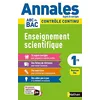 Image de Annales ABC du BAC 2024 - Enseignement scientifique 1re - Sujets et corrigés - Enseignement commun première - Contrôle continu Nouveau Bac (11) en occasion ou reconditionné