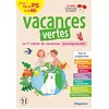 Image de Cahier de vacances 2025, de la PS vers la MS 3-4 ans - Vacances vertes: Le premier cahier de vacances écoresponsable en occasion ou reconditionné