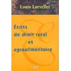 Image de Ecrits de droit rural et d'agroalimentaire, 1ère Édition en occasion ou reconditionné