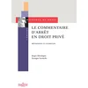 Image de Le Commentaire d'arrêt en droit privé en occasion ou reconditionné