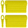 Image de Lot De 100 Lames De Rechange Compatible Pour Ryobi Coupe Bordure, Têtes Double Lames Dentelées Rac155 Rac157 Rac158