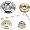 Image de Kit De Fixation Écrou Pour Tête De Débroussailleuse   5 Pièces Avec Lames Haute Qualité   Compatible Avec Débroussailleuses Standards