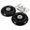 Image de Lot De 2 Roues De Rechange Pour Valise   Diamètre 40mm   Largeur 18mm   Moulage Monobloc Durable   Silencieuses Et Universelles - 40mm18mm