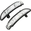 Image de Paire De Clignotants De Rétroviseur (2198200521) De Remplacement Pour Feu De Gabarit Jaune De Porte Pour Mercedes Benz