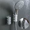 Image de Support De Pommeau De Douche À Ventouse, Support Mural Pour Tuyau De Douche, Support De Pommeau De Douche Pour Baignoire, 7,5 X 4 Cm, Lot De 5