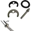 Image de Fixations Pour Robinetterie De Machine À Laver, Kit D'Écrous De Fixation, Kit De Supports De Fixation De Rechange, Pour La Fixation De Robinetterie, Convient Pour La Cuisine Et La Salle De Bain
