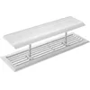 Image de Déflecteur De Vent Pour Climatiseur Plastique Ajustable Et Amovible Protection Les Air Froids Pour Bureau Et Maison Double Installation