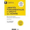 Image de Libertés fondamentales et droits de l'homme - CRFPA - Examen national Session 2023: Recueil de textes français et internationaux. Grand oral - Ouvrage ... au CRFPA Association des directeurs d'IEJ en occasion ou reconditionné