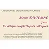 Image de Menus d'automne pour les coliques néphrétiques calciques en occasion ou reconditionné