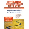 Image de Expérience de l'histoire, poétiques de la mémoire: Agrégation de lettres, Littérature générale et comparée en occasion ou reconditionné