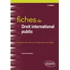 Image de Fiches de droit international public: Rappels de cours et exercices corrigés en occasion ou reconditionné