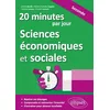 Image de 20 minutes de Sciences économiques et sociales par jour 2de en occasion ou reconditionné