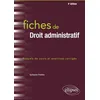 Image de Fiches de Droit administratif - 4e édition en occasion ou reconditionné