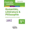Image de Spécialité Humanités, Littérature et Philosophie - Première - Nouveaux programmes en occasion ou reconditionné