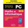 Image de Maths et informatique. PC. Annales corrigées et commentées. Concours 2017/2018/2019 - 2e édition en occasion ou reconditionné