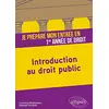 Image de Je prépare mon entrée en 1re année de Droit. Introduction au droit public en occasion ou reconditionné
