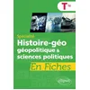 Image de Spécialité Histoire-géographie, géopolitique et sciences politiques en fiches - Terminale en occasion ou reconditionné