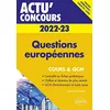 Image de Questions européennes: Cours et QCM en occasion ou reconditionné