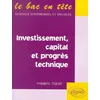 Image de Investissement, capital et progrès technique en occasion ou reconditionné