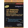 Image de Les épreuves de français : Catégorie C en occasion ou reconditionné