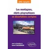 Image de Les montagnes, objet géographique en dissertations corrigés en occasion ou reconditionné