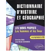 Image de Dictionnaire d'histoire et de géographie, BAC : Les noms propres (les hommes et les lieux) en occasion ou reconditionné