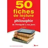 Image de 50 fiches de lecture en philosophie en occasion ou reconditionné