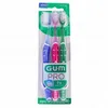 Image de GUM Brosse à dents Technique PRO compact n°528 medium pack de 3
