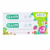 Image de GUM Kids dentifrice fluoré goût fraise 3ans+ lot de 2 tubes 50ml