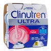 Image de CLINUTREN Ultra concentré en protéines saveur fraise sans lactose 4x200ml