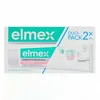 Image de ELMEX Sensitive Professionnal + soin gencives lot de 2 tubes de 75ml
