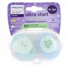 Image de AVENT Ultra Start Nighttime 0-2 mois lot de 2