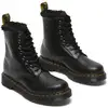 Image de Bottes de Dr. Martens - 1460 Serena Dark Grey Atlas - EU37 à EU42 - pour Femme - gris foncé EU 40
