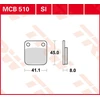 Image de TRW Plaquettes de frein, et mâchoires moto, MCB510 Allround organique