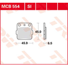 Image de TRW Plaquettes de frein, et mâchoires moto, MCB554SI Sinter offroad