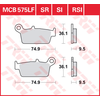Image de TRW Plaquettes de frein, et mâchoires moto, MCB575SI Sinter offroad