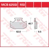 Image de TRW Plaquettes de frein, et mâchoires moto, MCB625SI Sinter offroad