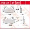 Image de TRW Plaquettes de frein, et mâchoires moto, MCB663 Allround organique