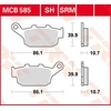 Image de TRW Plaquettes de frein, et mâchoires moto, MCB585SH Sinter street
