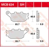 Image de TRW Plaquettes de frein, et mâchoires moto, MCB634SH Sinter street