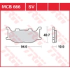 Image de TRW Plaquettes de frein, et mâchoires moto, MCB666SV Sinter street