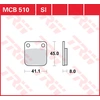 Image de TRW Plaquettes de frein, et mâchoires moto, MCB510SI Sinter offroad