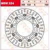 Image de TRW Disque de frein, Disques moto, MSW224
