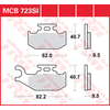 Image de TRW Plaquettes de frein, et mâchoires moto, MCB723SI Sinter offroad