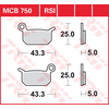 Image de TRW Plaquettes de frein, et mâchoires moto, MCB750SI Sinter offroad