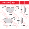 Image de TRW Plaquettes de frein, et mâchoires moto, MCB772SI Sinter offroad