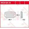 Image de TRW Plaquettes de frein, et mâchoires moto, MCB825SI Sinter offroad